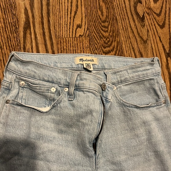 Madewell Perfect Fit vintage wide leg crop jean 29 ward wash - Picture 5 of 8